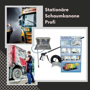Stationäre Schaumkanone Profi (Verschlusskasten und ohne Schlauchaufroller)